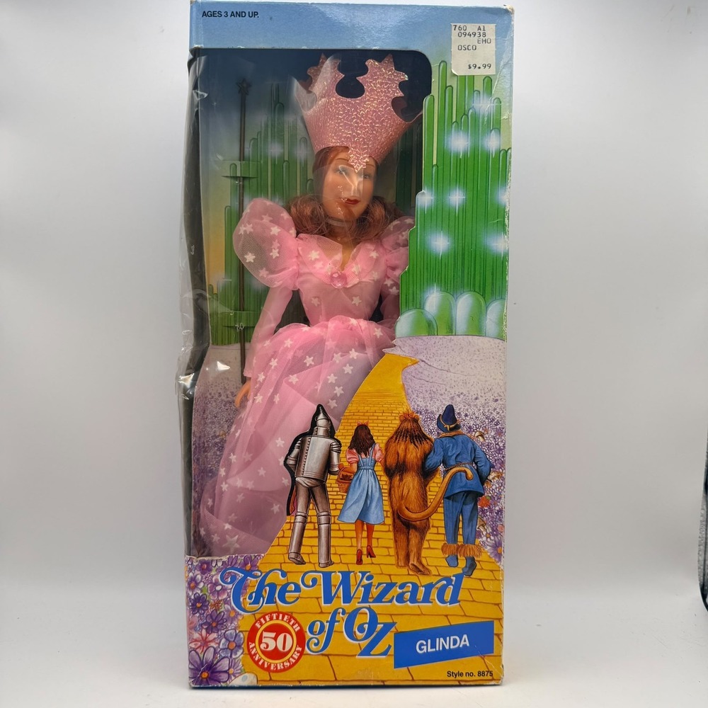 Glinda Vintage Wizard of Oz Doll By Multi Toys, Glinda 8875 NIB